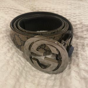 Authentic men’s Gucci belt